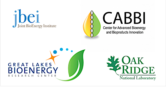 Bioenergy Research Centers Logos