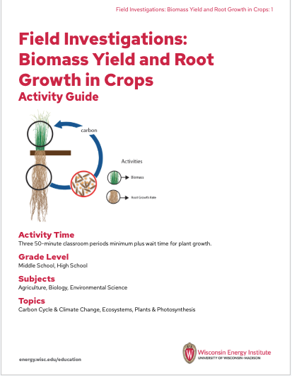 An image of the first page of the activity guide.