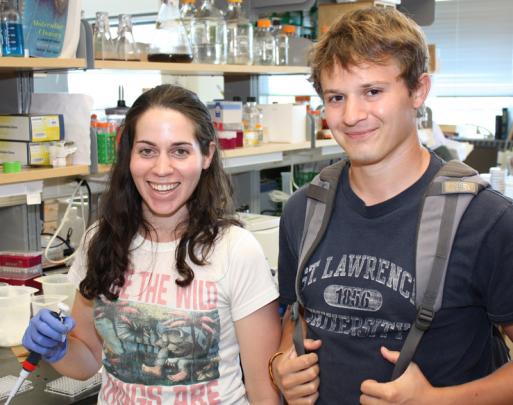 Gina Lewin and Ben Hedin