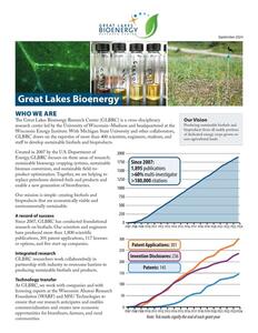 First page thumbnail of the About Great Lakes Bioenergy document