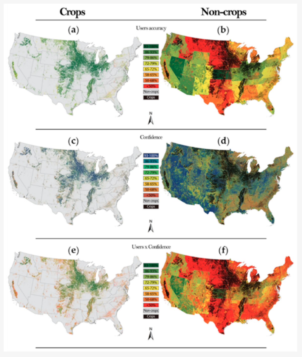Accuracy Bias And Improvements In Mapping Crops And Cropland Across