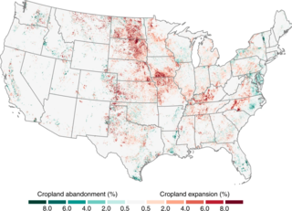 Changes in cropland