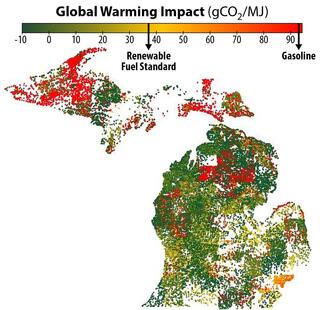 Map of Michigan