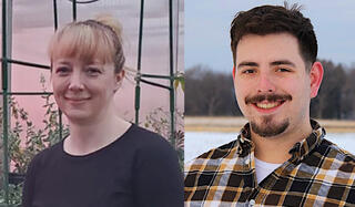 Trine Anderson and Brandon Kristy