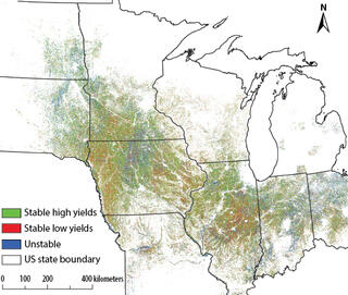 yield stability map